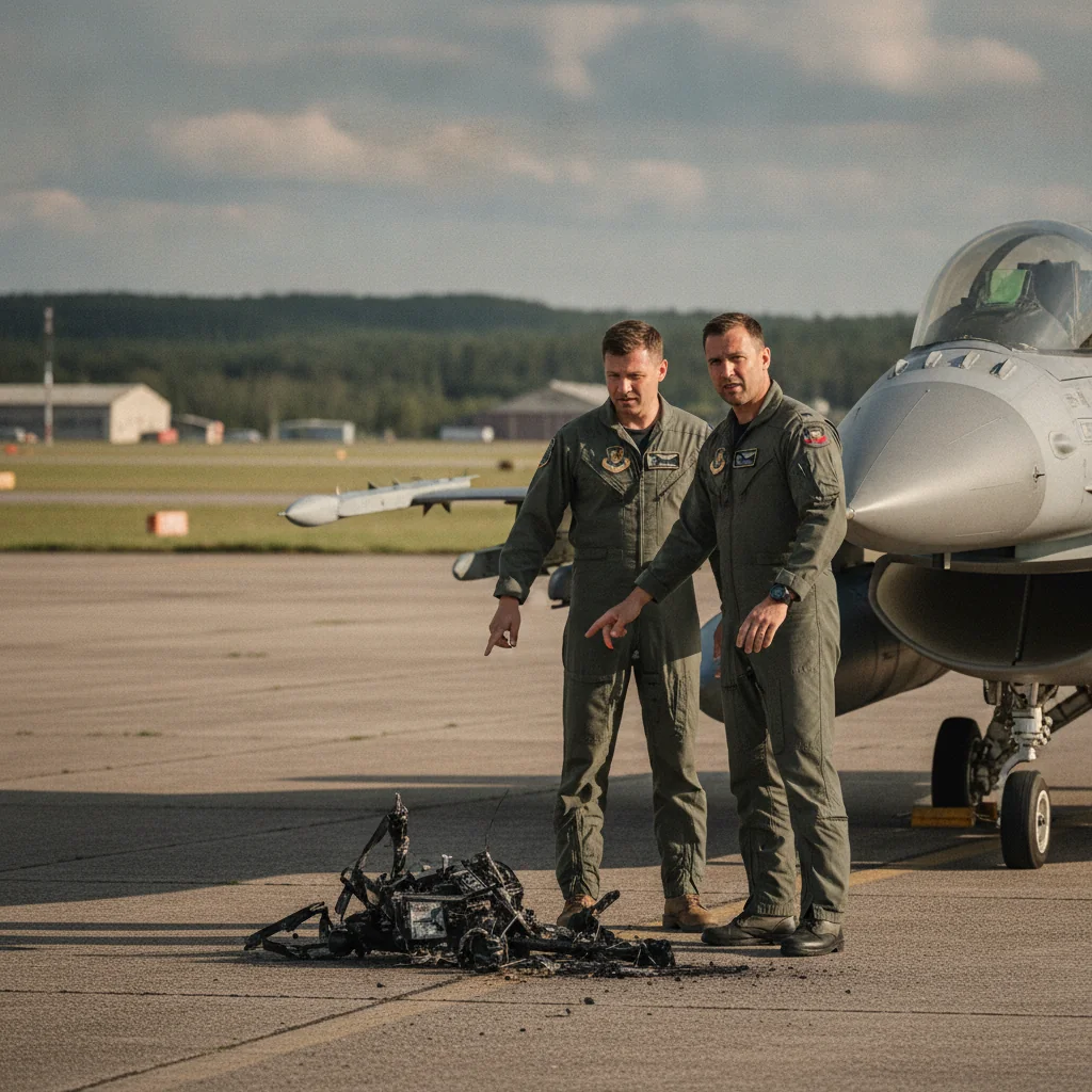 A doua dronă doborâtă de pilotul F-16: Detalii MApN