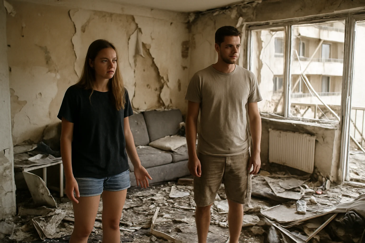 Apartamentul lui Jorje din Mamaia, devastat de turiști