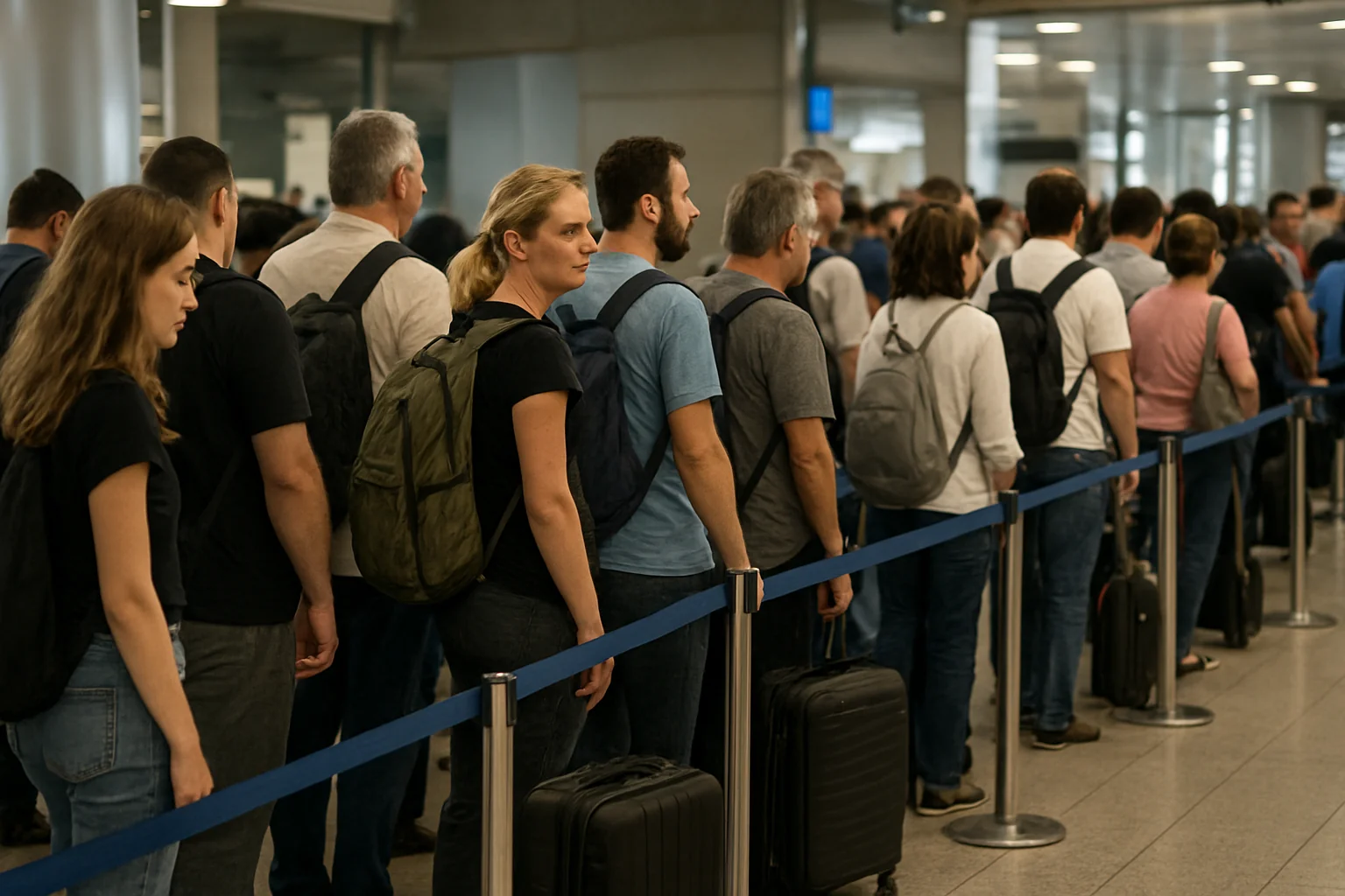 Așteptări lungi la controlul pașapoartelor în aeroporturile grecești