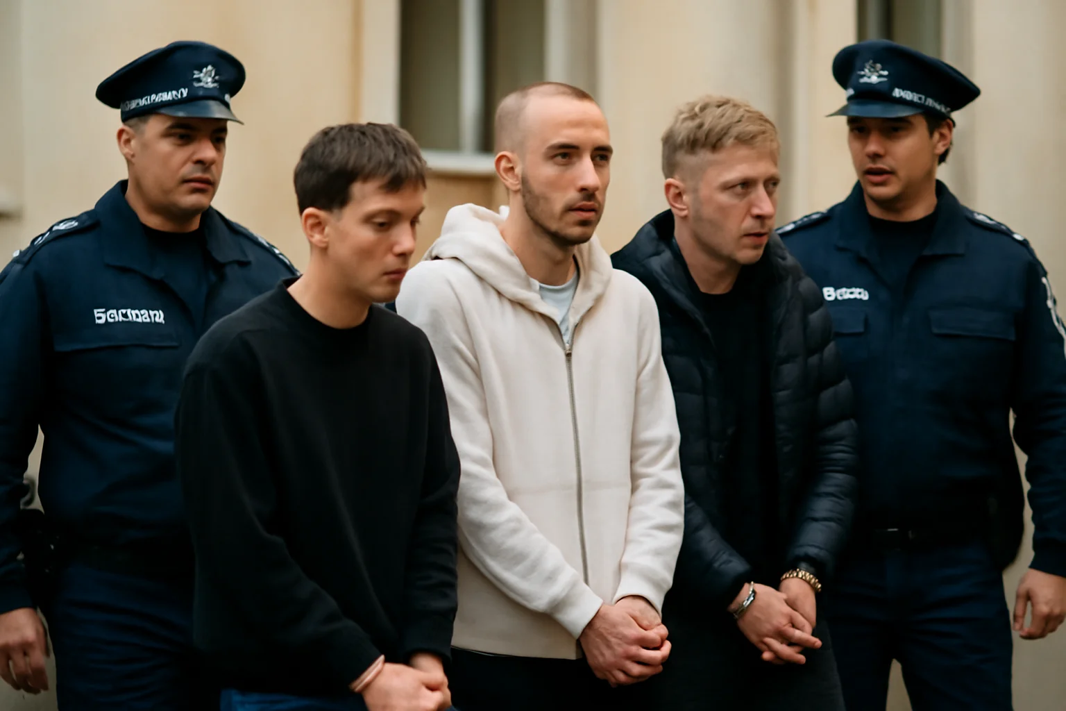 asupra grupului au fost descoperite săbii, arme de foc și cuțite