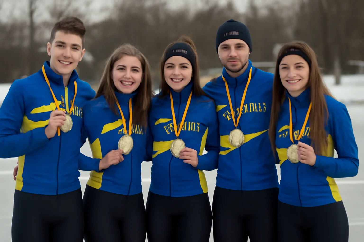 Cinci titluri naționale la patinaj viteză pentru sportivii CSM Ploiești la Inzell