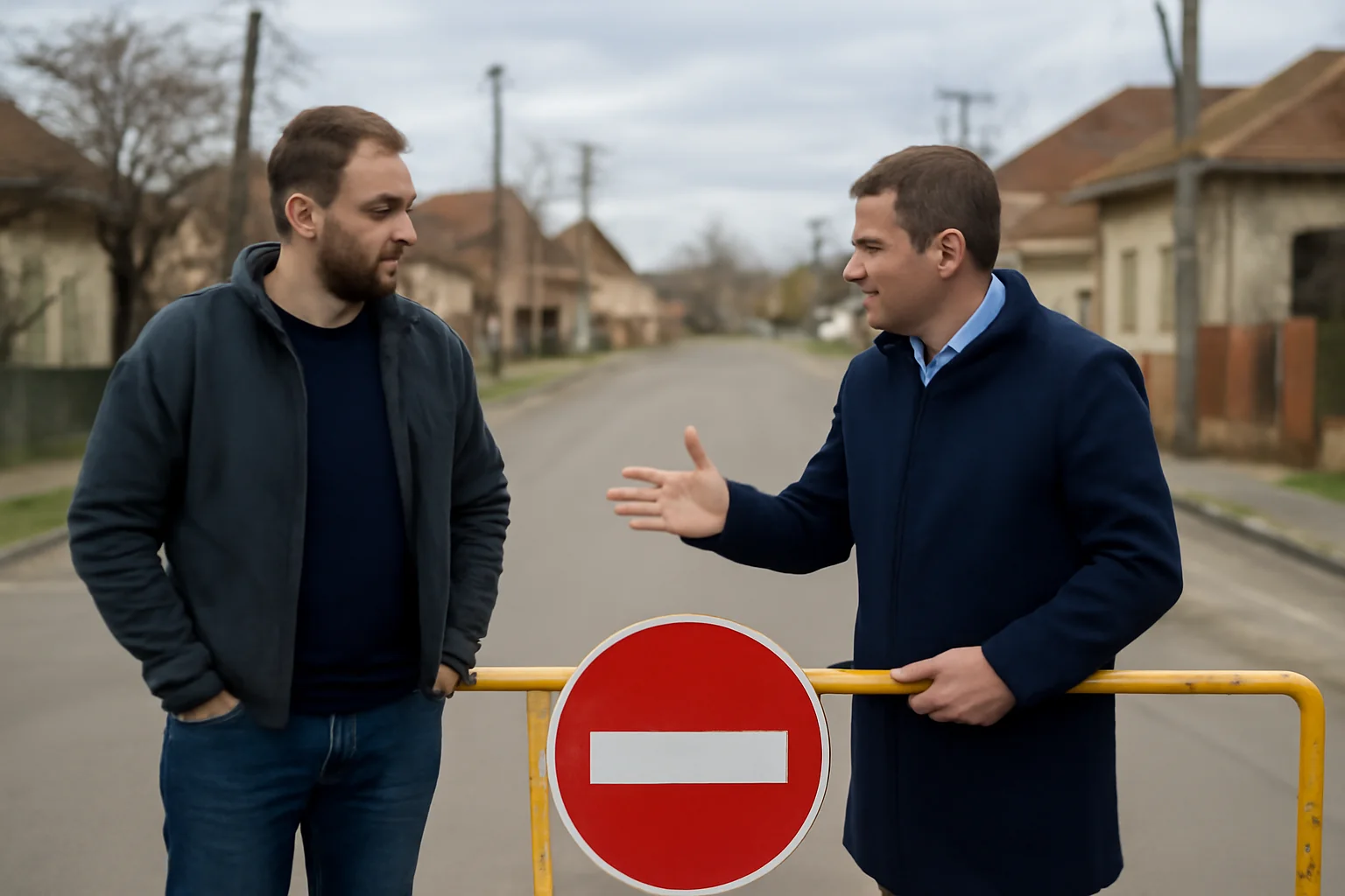 Circulația pe strada Avram Iancu se închide la Ariceștii Rahtivani