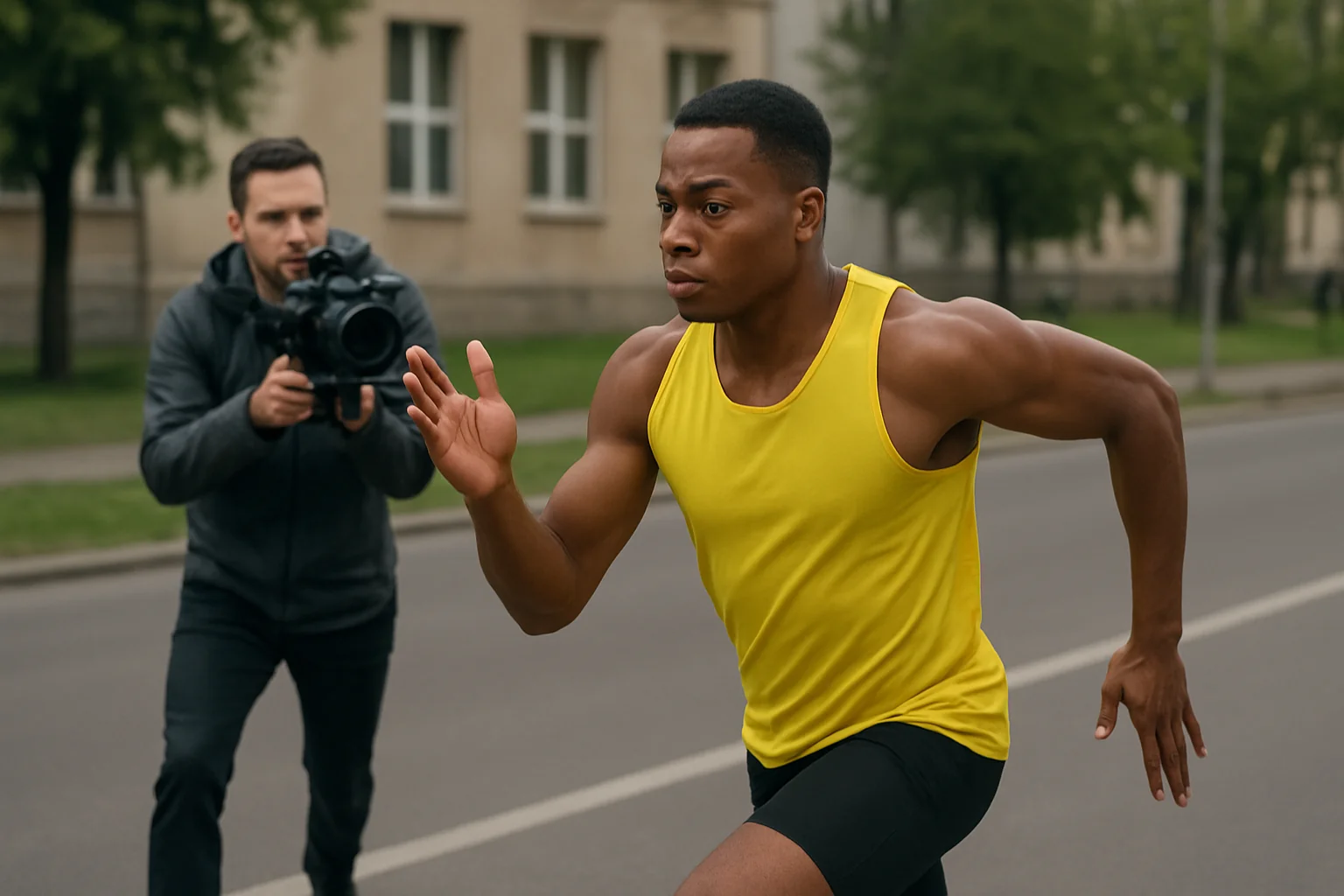 Cristian Roiban (CSM Ploiești), cel mai rapid sprinter din România