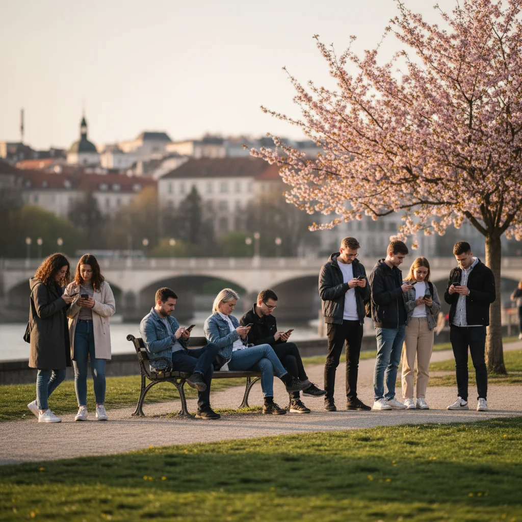 Cum ne pierdem privirea în ecranele telefoanelor mobile