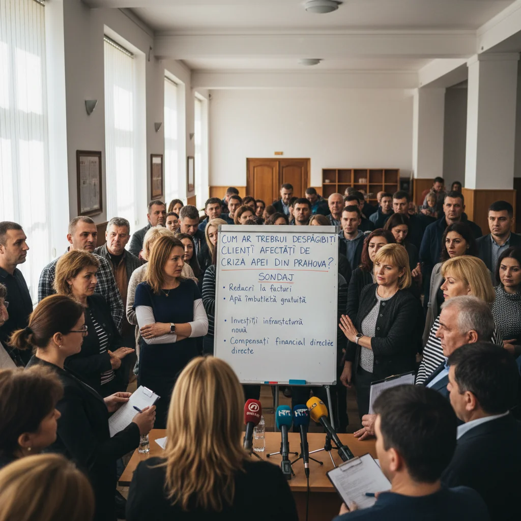 Cum trebuie despăgubiți clienții afectați de criza apei în Prahova? Rezultatele sondajului
