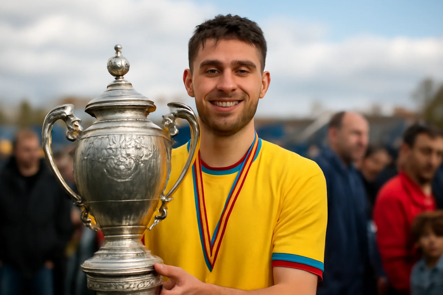 Cupa României câștigată de un talentat fotbalist prahovean