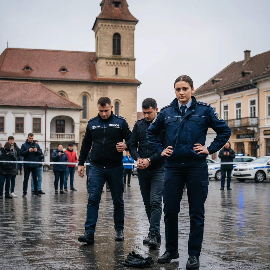 Elevă a Școlii de Poliție din Câmpina contribuie la prinderea autorului unei crime în județ