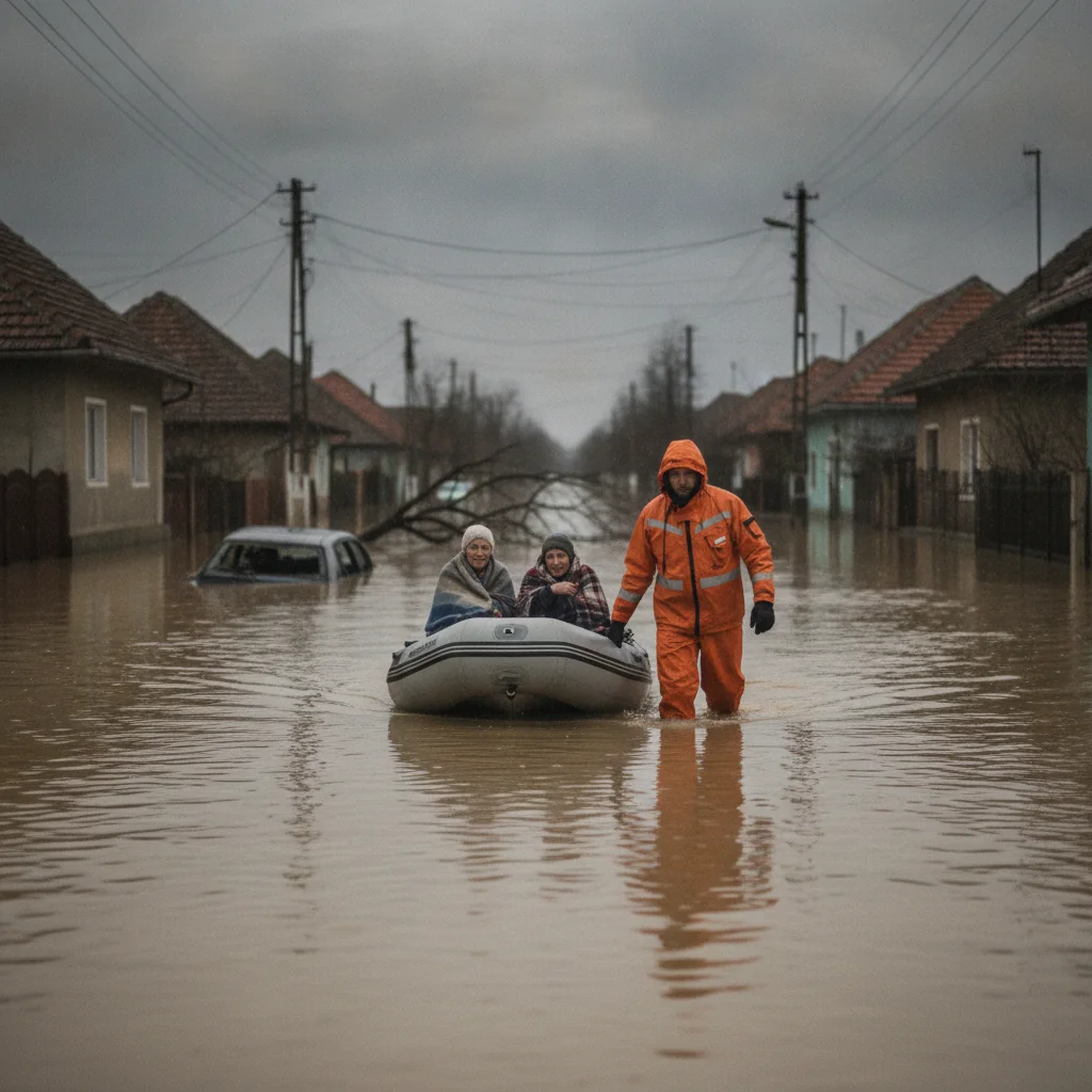 Inundații în Prahova: Păulești și Filipești, cele mai afectate