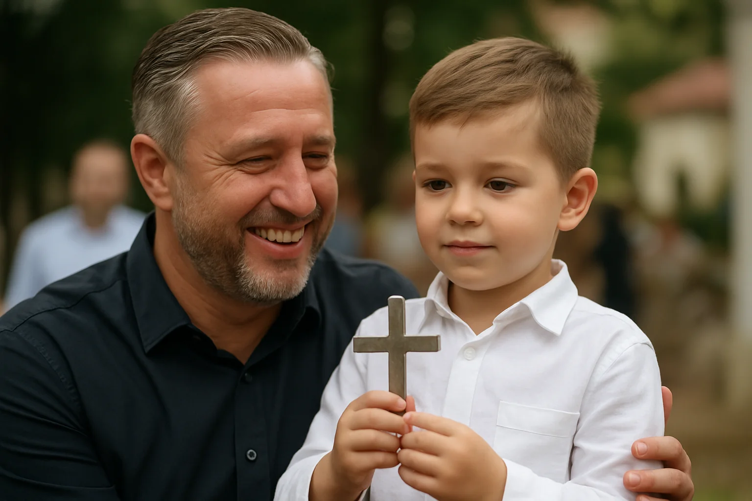 Landon, fiul lui Reghecampf, a ales mingea la tăierea moțului