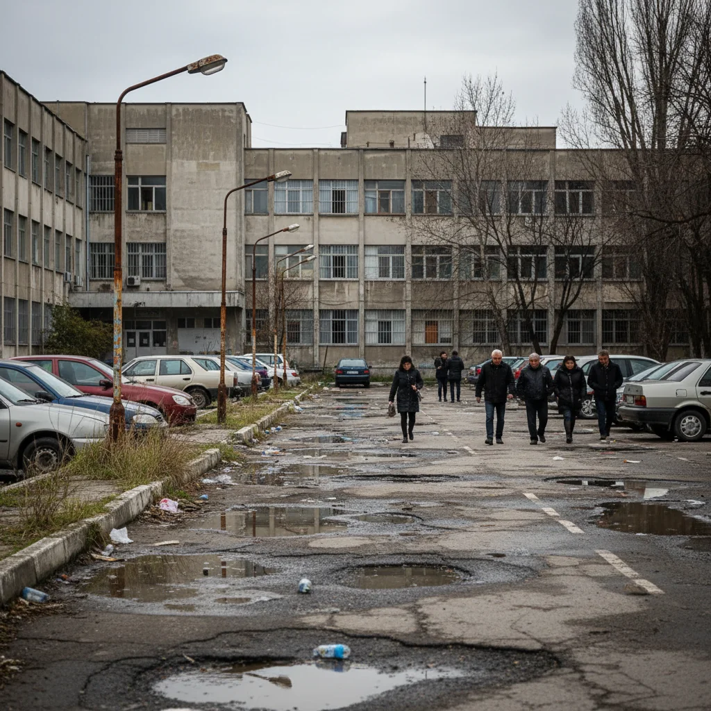 Parcarea Spitalului Județean de Urgență Ploiești, reclamată ca pericol pentru pacienți și aparținători