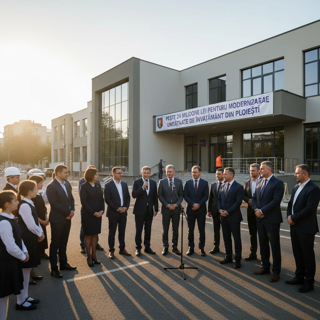 Ploiești: fonduri de peste 24 de milioane de lei pentru modernizarea școlilor din oraș