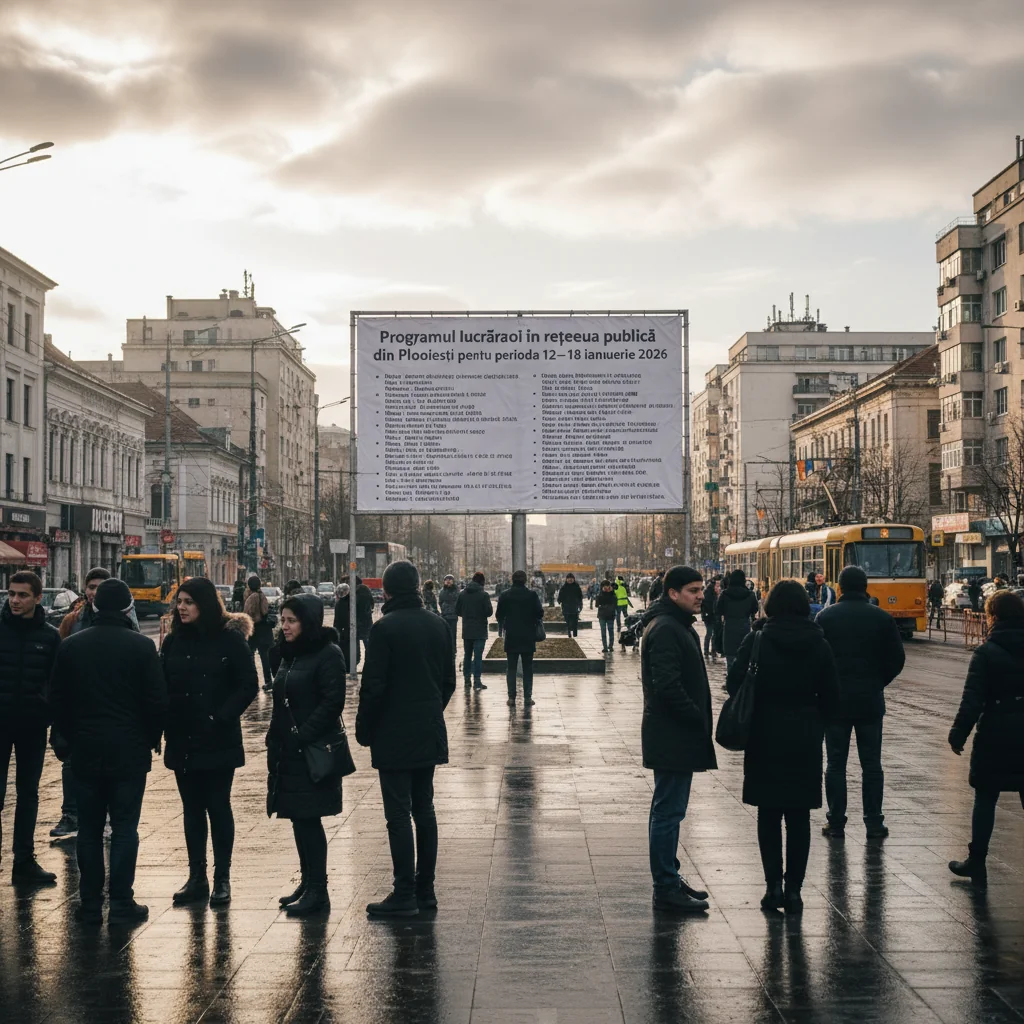 Prahova: șantiere edilitare în Ploiești, 24–28 august