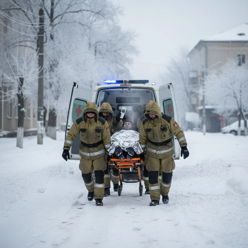 Prim caz de hipotermie severă raportat în acest val de ger la Ploiești