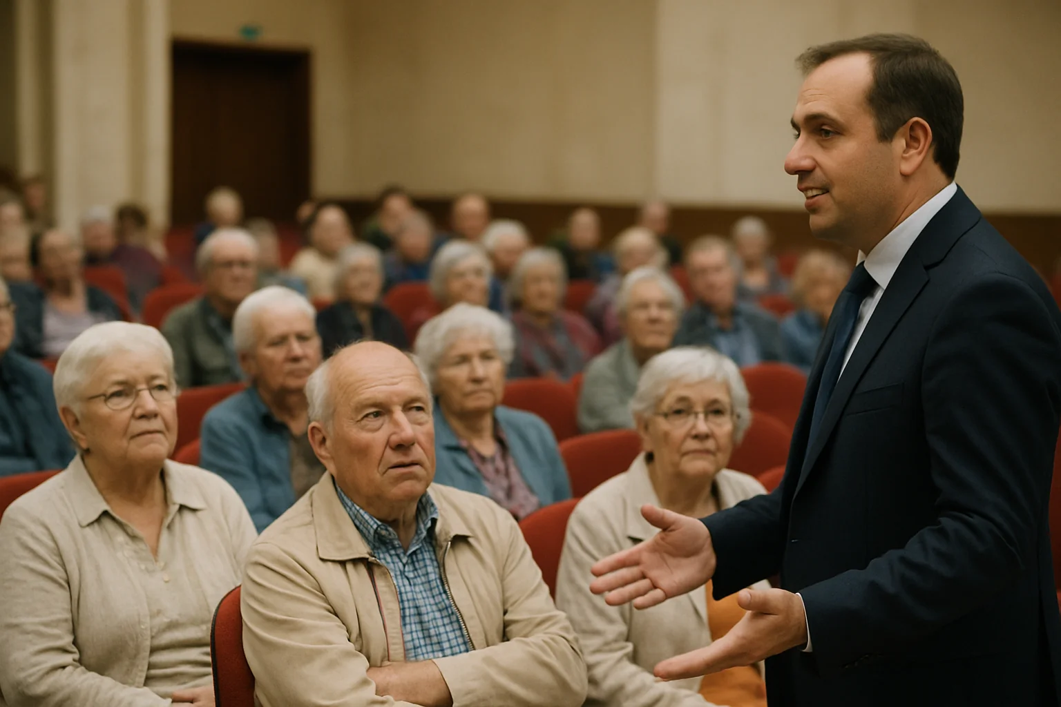 Proiecție gratuită de film pentru seniori în Ploiești