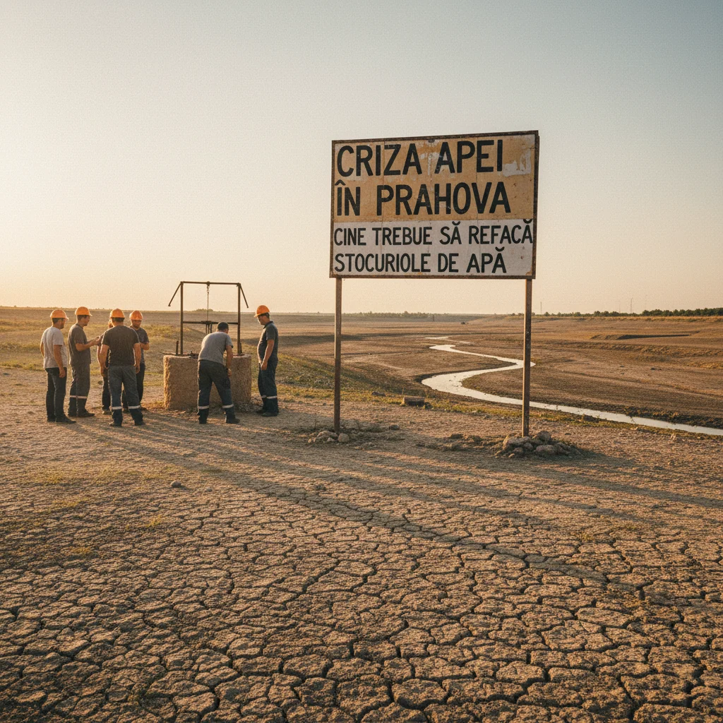 Responsabilii pentru refacerea stocurilor de apă