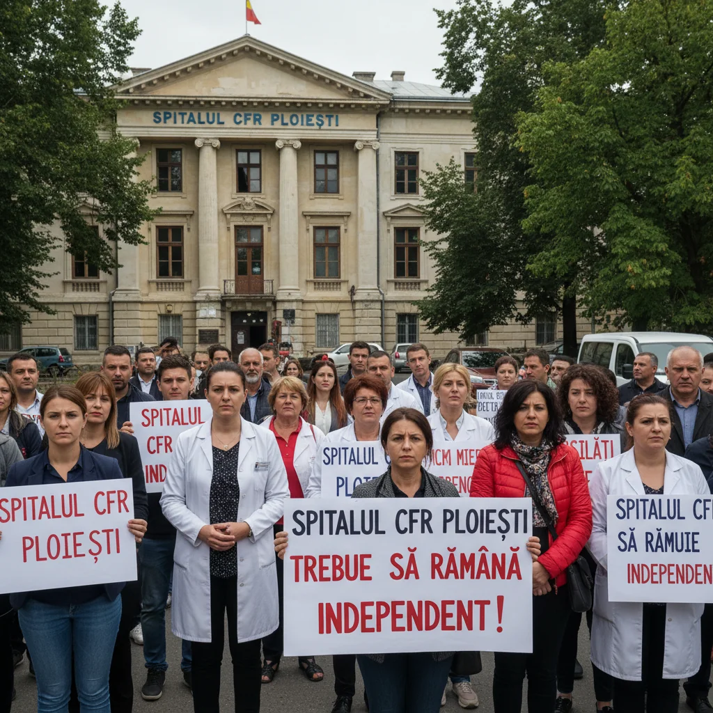 Spitalul CFR Ploiești trebuie să rămână un spital independent!