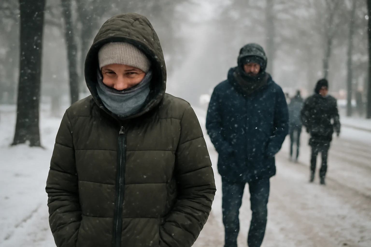 Val de aer siberian aduce ger sever la Ploiești și în restul țării