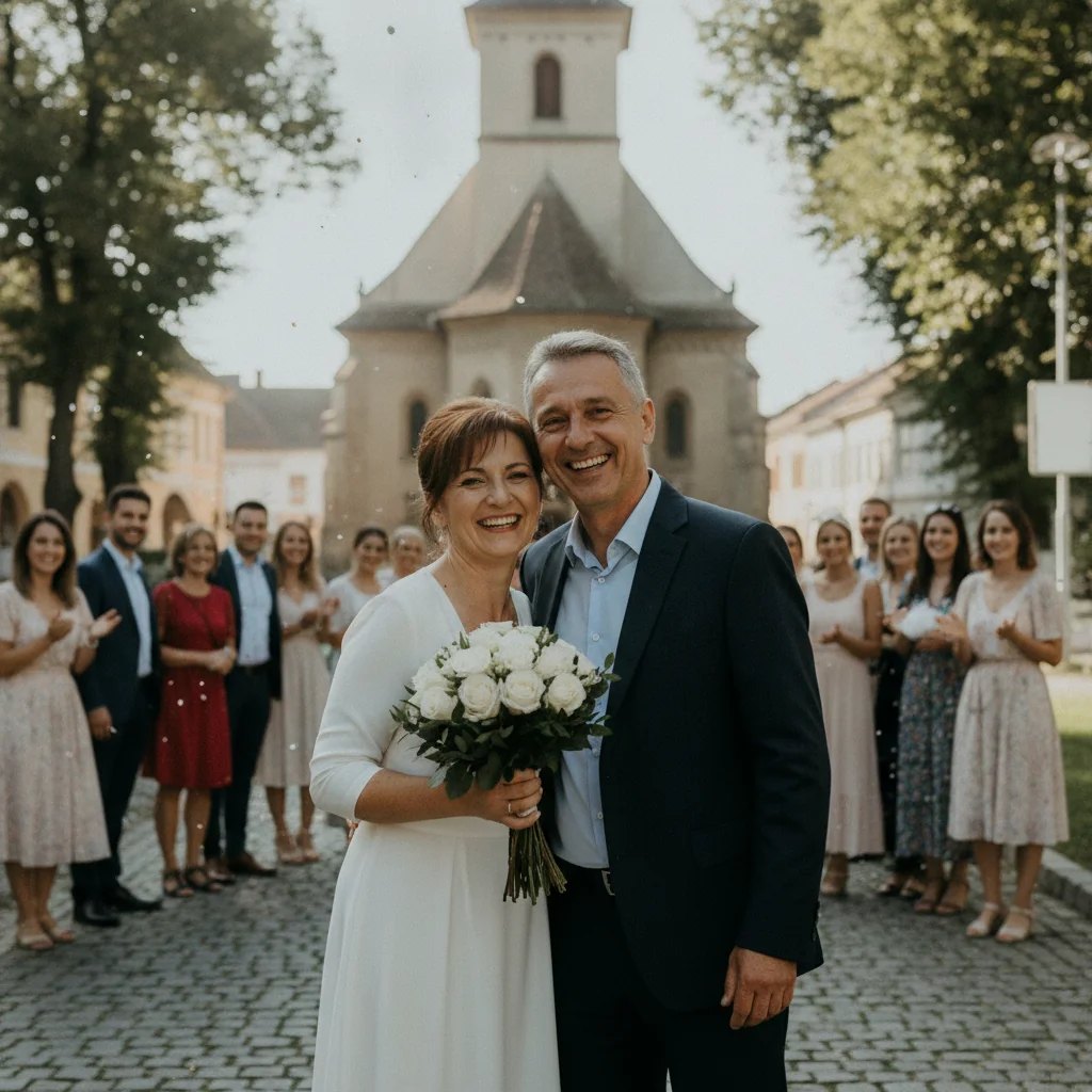 Vedete care s-au căsătorit după 40 de ani