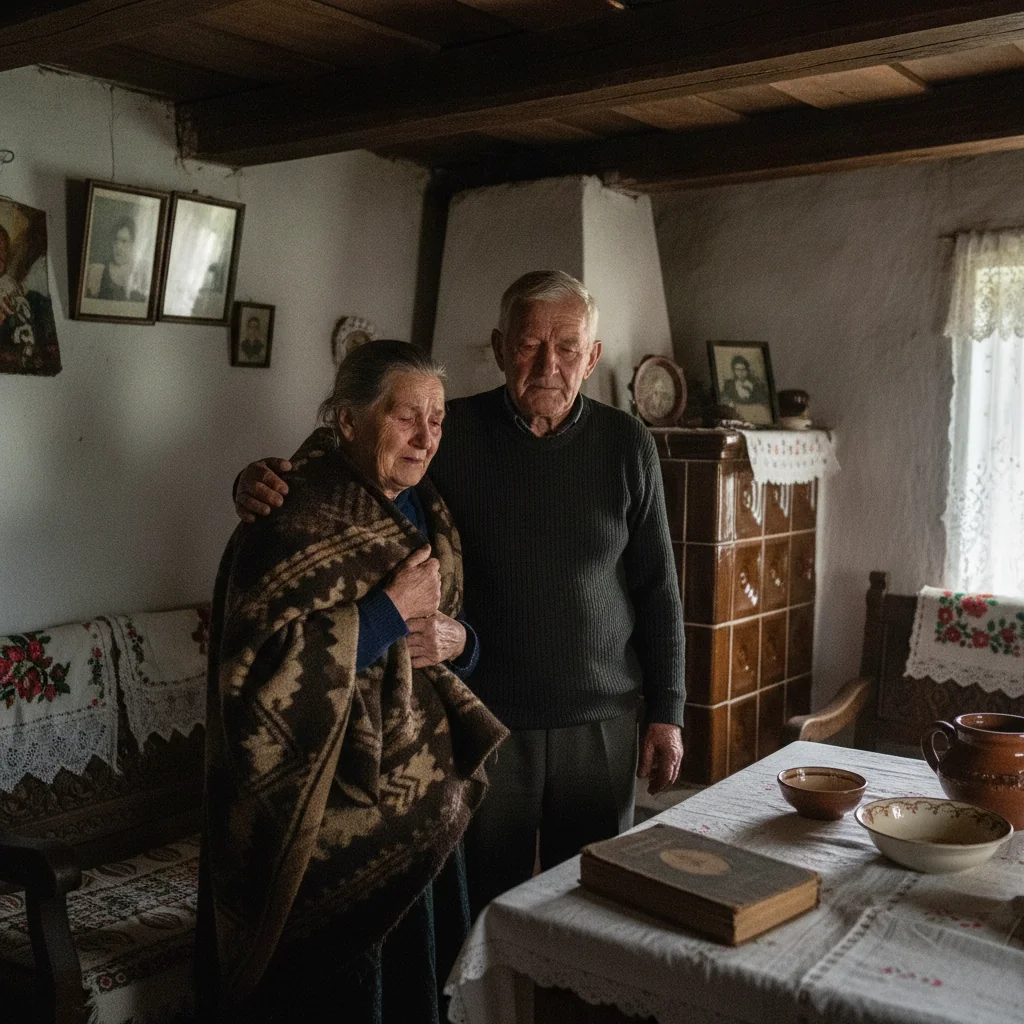 Vlăduța Lupău, emoționată de casa bunicilor din Maramureș
