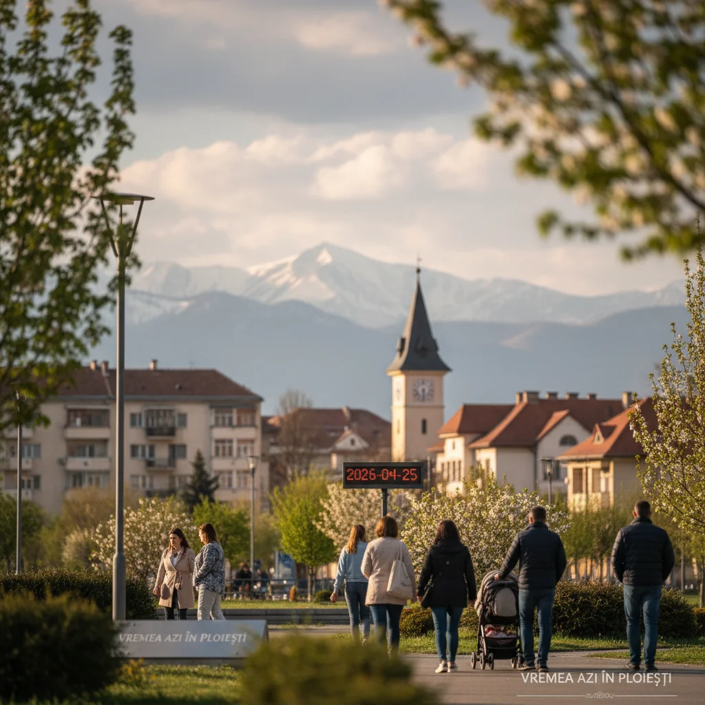 Vremea azi în Ploiești – 2026-04-25