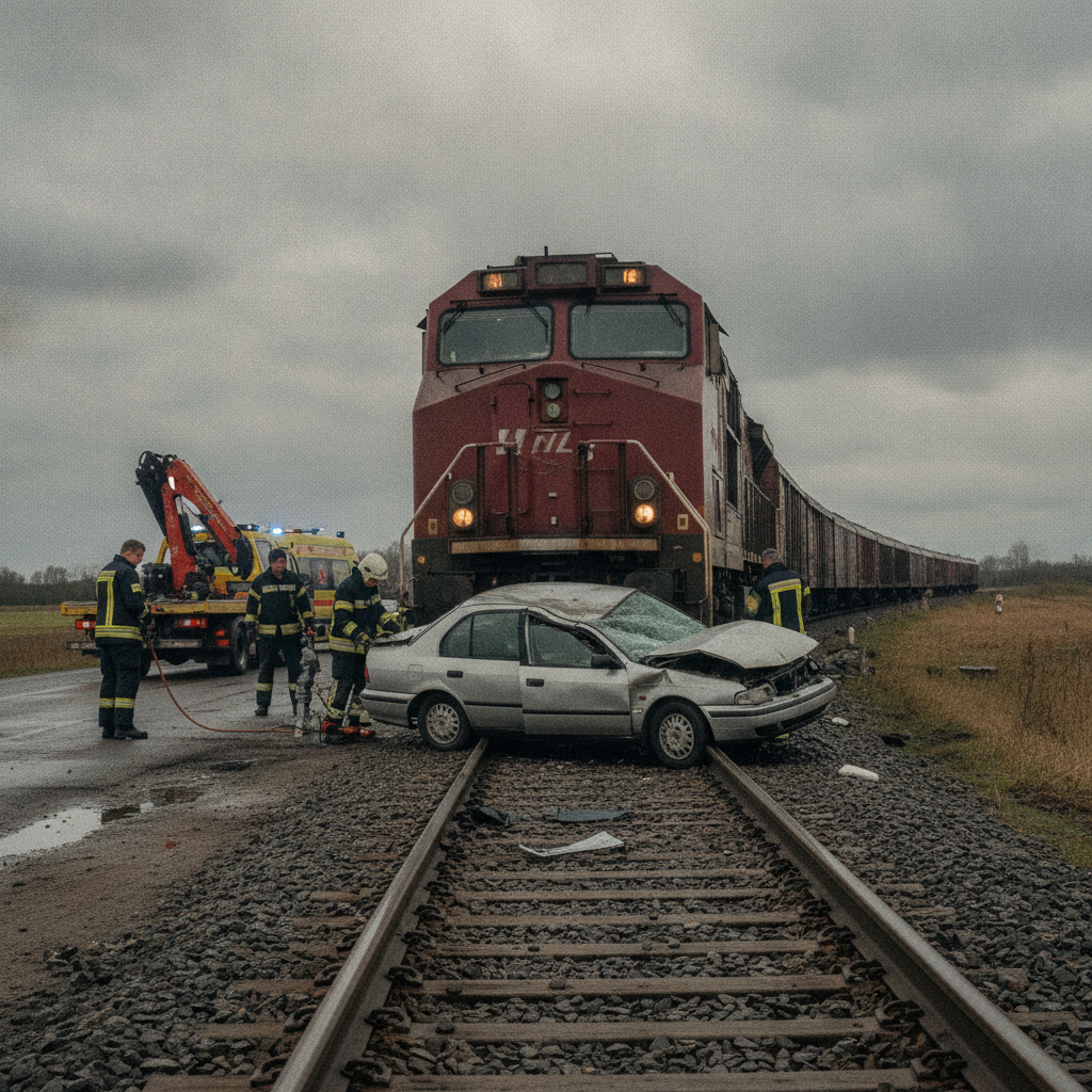 Ce trebuie să știi despre o mașină lovită de tren: cauze, consecințe și măsuri de siguranță